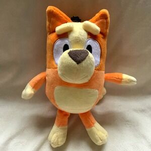 Bingo Zipper Plush Pouch Clip On 8" Bluey TV Show Stuffed Animal Storage Pocket‎